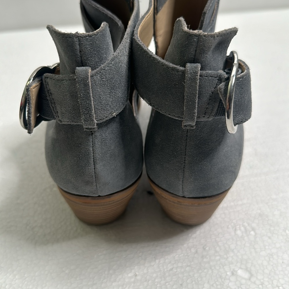 Sole society SO- Larayn blue pointy toe boots size 8.5 comfy - Picture 5 of 12